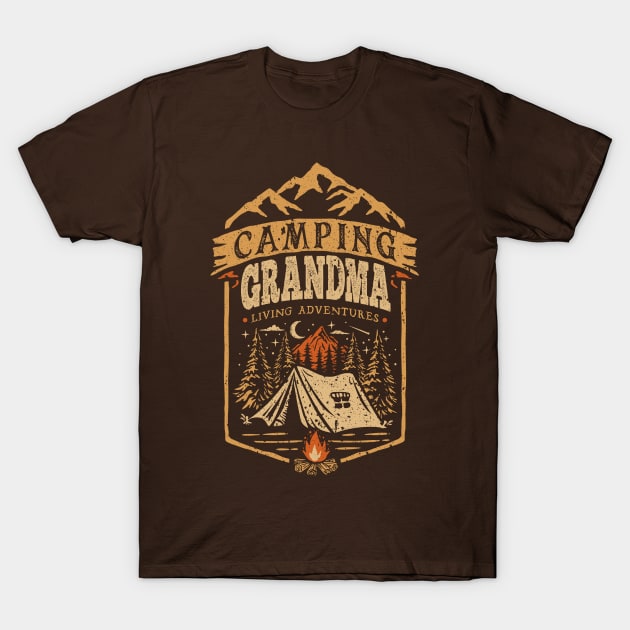 Camping Grandma T-Shirt by Olipop